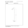 Lampadar Lucide JASPER metal, verde, GU10, 25W - 65706/01/33