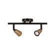 Spot Lucide TIANA metal, negru, sampanie, GU10, 25W - 65901/02/05