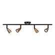 Spot Lucide TIANA metal, negru, sampanie, GU10, 25W - 65901/04/05