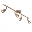 Spot Lucide TIANA metal, maro, GU10, 25W - 65901/04/41