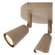 Spot Lucide TIANA metal, maro, GU10, 25W - 65901/13/41