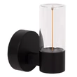 Aplica de perete exterioara Lucide FILANI metal, sticla, negru, transparent, LED, 6.5W, 470lm, 2700K, IP54 - 66800/07/30