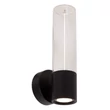 Aplica de perete exterioara Lucide FILANI metal, sticla, negru, transparent, LED, 8W, 600lm, 2700K, IP54 - 66800/08/30