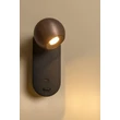 Aplica de perete Lucide MONTANA metal, negru, maro, LED, 6.3W, 415lm, 2700K-4000K - 68200/06/96