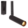 Aplica de perete Lucide FINAN metal,plastic,negru,opal,LED,2700K,9W,400Lm - 68210/09/30