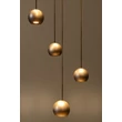 Pendul Lucide MONTANA metal, negru, maro, LED, 5.7W, 390lm, 2700K-4000K - 68400/92/96