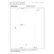 Lampadar Lucide MONTANA metal, gri, LED, 6.3W, 415lm, 2700K - 68700/05/15