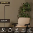 Lampadar Lucide MONTANA metal, maro, LED, 6.3W, 415lm, 2700K - 68700/05/96