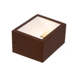 Aplica de perete exterioara Lucide BRIDA metal,ruginiu,alb,LED,2700K,3.7W,150Lm,IP54 - 69804/04/97