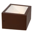 Aplica de perete exterioara Lucide BRIDA metal,ruginiu,alb,LED,2700K,3.7W,150Lm,IP54 - 69804/04/97