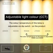 Pendul Lucide JASMINE metal, sticla, cupru, fumuriu, LED, 4.4W, 360lm, 2200K-3300K - 74420/14/65