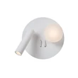 Aplica de perete Lucide MATIZ metal,sticla,alb,opal,LED,3000K,7W,444Lm - 77286/02/31