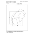 Aplica de perete Lucide MATIZ metal,sticla,alb,opal,LED,3000K,7W,444Lm - 77286/02/31