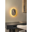 Aplica de perete Lucide CARMINO lemn, metal, maro, LED, 9.8W+2.8W, 590lm+220lm, 2700K - 77292/12/41