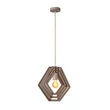 Pendul Lucide MAURO metal,lemn,taupe,E27 - 77489/01/41