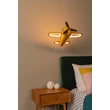 Pendul, lampa copii Lucide FOKKER metal, galben, LED, 28W, 1400lm, 2500K - 77490/26/34