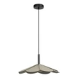 Pendul Lucide BLOMSTER metal, lemn, negru, verde, LED, 9W, 570lm, 2700K - 77493/07/33