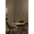 Pendul Lucide BLOMSTER metal, lemn, negru, verde, LED, 9W, 570lm, 2700K - 77493/07/33