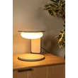 Veioza Lucide ALINDA lemn, sticla, maro, opal, LED, 9W, 440lm, 3000K - 77591/15/41