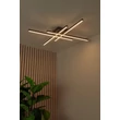 Plafoniera Lucide NOVAK metal, negru, LED, 42W, 1500lm, 2700K-4000K - 78100/42/30