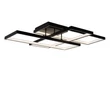 Plafoniera Lucide LOKERO metal, negru, LED, 60W, 2000lm, 2700K-4000K - 78101/60/30
