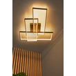 Plafoniera Lucide LOKERO metal, negru, LED, 60W, 2000lm, 2700K-4000K - 78101/60/30