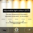 Plafoniera Lucide SAMLING metal, bej, LED, 30W, 1700lm, 2700K-4000K - 78102/30/41