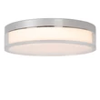 Plafoniera pentru baie Lucide PLANO metal, acril, crom, opal, LED, 11W, 640lm, 2700K-4000K, IP44 - 78151/12/61