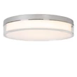 Plafoniera pentru baie Lucide PLANO metal, acril, crom, opal, LED, 16W, 1200lm, 2700K-4000K, IP44 - 78151/18/61