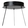 Pendul Lucide ESPIRAL metal, negru, LED, 40W, 2500lm, 2700K-4000K - 78403/40/30
