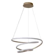 Pendul Lucide ESPIRAL metal, maro, LED, 40W, 2500lm, 2700K-4000K - 78403/40/41
