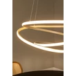 Pendul Lucide ESPIRAL metal, maro, LED, 40W, 2500lm, 2700K-4000K - 78403/40/41