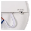 Plafoniera pentru baie Lucide OLSON plastic, alb, LED, 24W, 1800lm, 3000K-6500K, IP44 - 79190/24/61