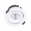 Spot incastrabil Maxlight CYKLOP metal, acril, alb, transparent, LED, 12W, 900lm, 3000K, IP65 - H0094-3000K
