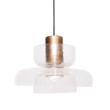 Pendul Maxlight SIGNATURE metal, sticla, alama, alb, LED, 3000K, 8W, 800lm - P0532