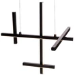 Pendul Maxlight SOHO metal, negru, LED, 25W, 1728lm, 3000K - P0546