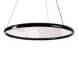 Pendul Maxlight QLED metal, plastic, negru, alb, LED, 3000K-6000K, 70W, 2500lm - P0557