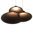Pendul Maxlight BELLMOND metal, pasla, negru, LED, 21W, 1058lm, 3000K - P0565