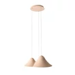 Pendul Maxlight BELLMOND metal, pasla, crem, LED, 21w, 1058lm, 3000K - P0566