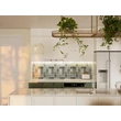 Pendul Maxlight PRASLIN bumbac, maro, E27 - P0583