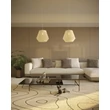 Pendul Maxlight PRASLIN bumbac, maro, E27 - P0584