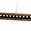 Pendul Maxlight JO-JO metal, auriu, LED, 38W, 3420lm, 2700K-5500K - P0594
