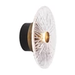 Aplica de perete Maxlight ALLURE metal, sticla, auriu, alb, LED, 3000K, 5W, 190lm - W0356