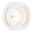 Aplica de perete Maxlight LIPARI metal, acril, auriu, transparent, LED, 6W, 493lm, 3000K - W0358
