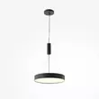 Plafoniera Maytoni ZON metal, negru, LED, 3000K, 45W, 2540lm - C032CL-45W3K-RD-B