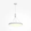 Plafoniera Maytoni ZON metal, alb, LED, 3000K, 90W, 7400lm - C032CL-90W3K-RD-W