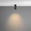 Spot incastrabil Maytoni FOCUS metal, negru, LED, 3000K, 12W, 950lm - C053CL-L12W3K-W-B