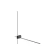 Aplica de perete Maytoni Pars metal, negru, auriu, LED, 3000K, 12W, 1050lm - C070WL-L12GB3K