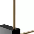 Aplica de perete Maytoni Pars metal, negru, auriu, LED, 3000K, 12W, 1050lm - C070WL-L12GB3K