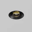 Spot incastrabil Maytoni FOCUS T metal, negru, alama, LED, 7W, 3000K, 460 Lm - C140TRS-L200-7W3K-BBS